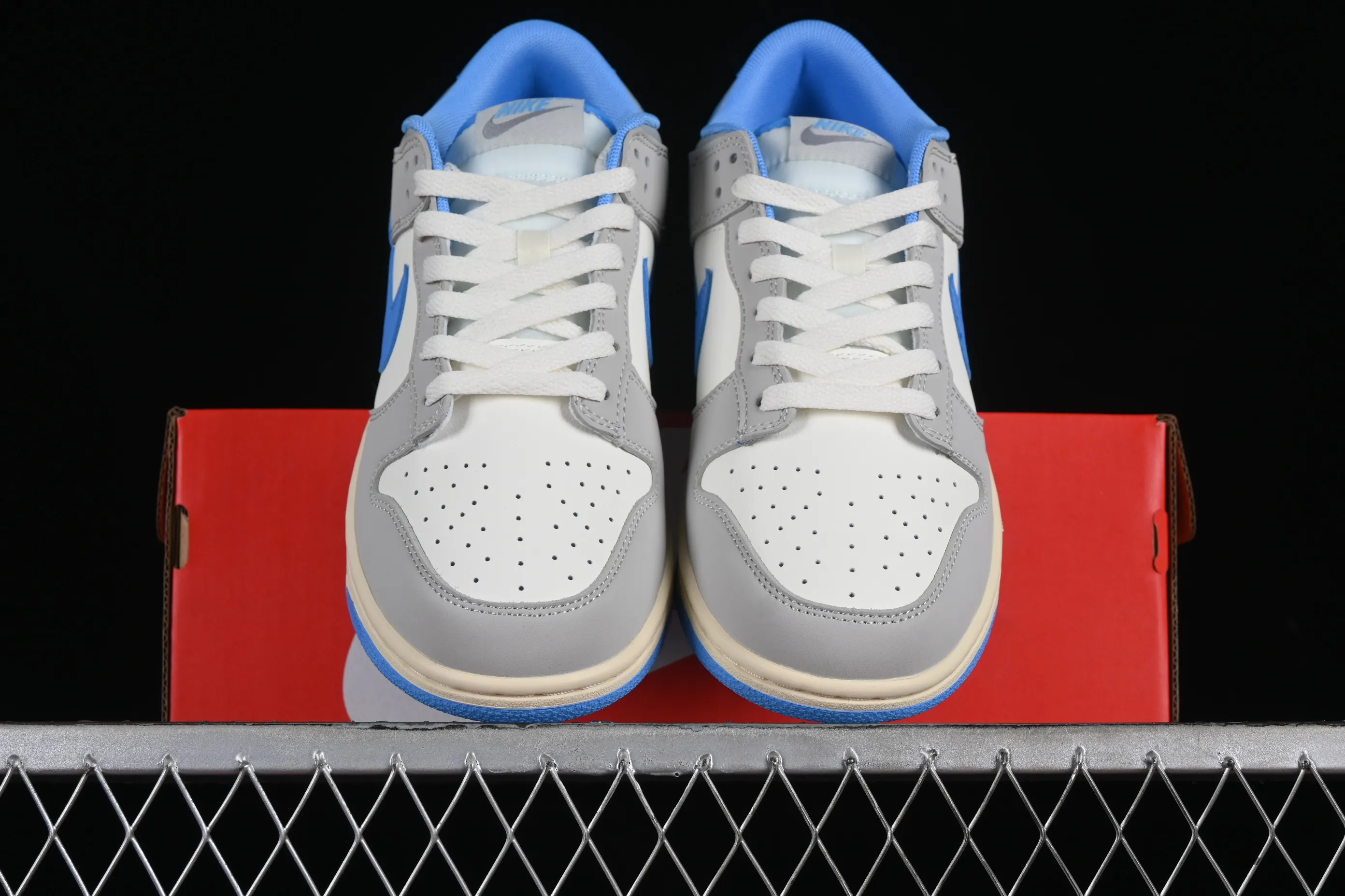 All categories Nk SB Dunk series Nk SB Dunk Low low-top sneakers Nk Dunk Low "Athletic Department" gray blue SB low-top casual sneakers FN7488-133